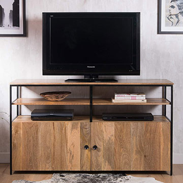 TV & Hi-Fi Units - Reclaimed Wood