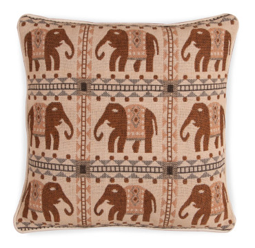 Large Jacquard Cushion - Elephant 1217 1