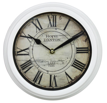 Ivory Vintage Wall Clock
