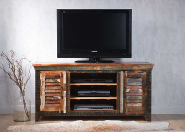 Reclaimed Indian Wide TV Cabinet