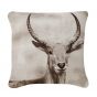 Black And White Antelope Cushion 1