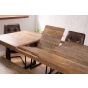 Brooklyn Industrial 6-Seater Extending Dining Bench Set
