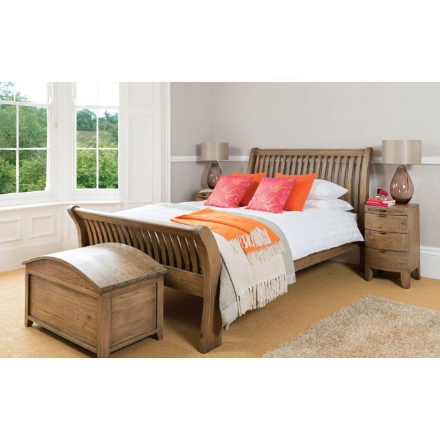 Antigua Reclaimed King Size Bed 1